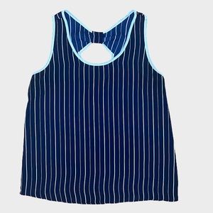 Suzy Shier Striped Blouse